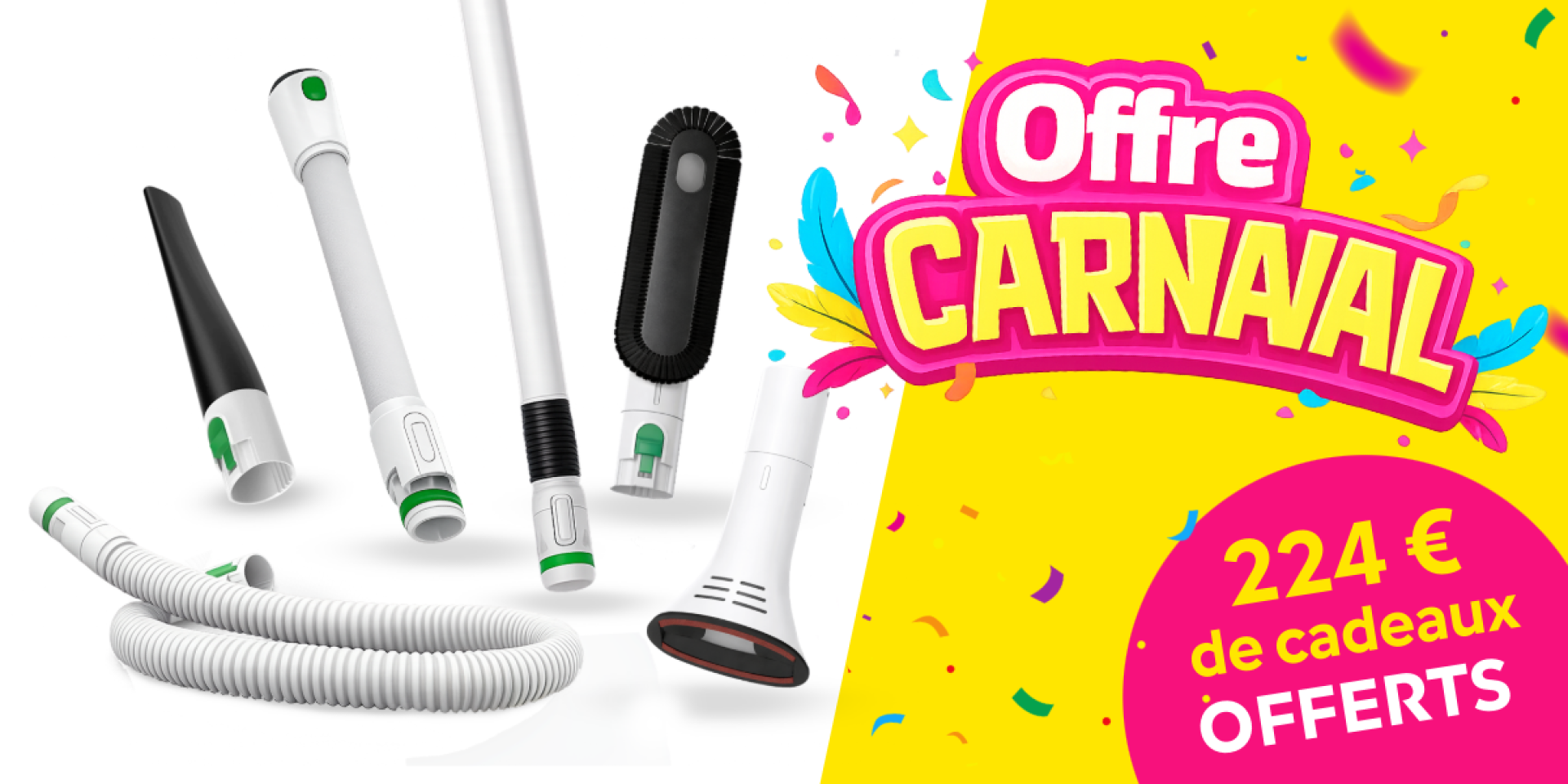 Offre Carnaval Kobold Compo 1 + 224 € d’accessoires offerts - Février
