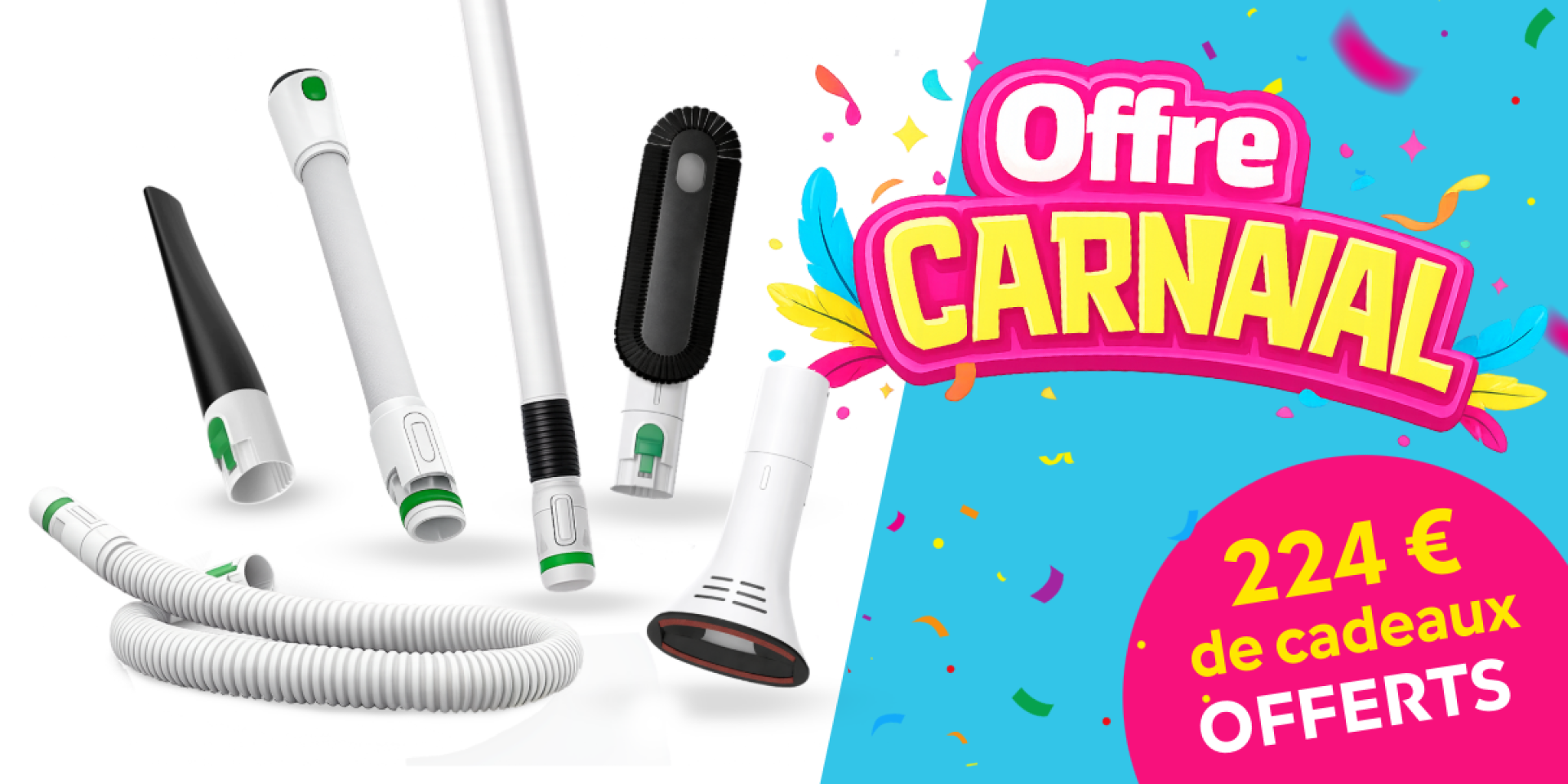 Offre Carnaval Kobold Compo 2 + accessoires offerts 224 € - Février