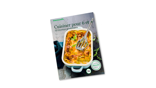 Livre Thermomix - Cuisiner pour 6 et plus