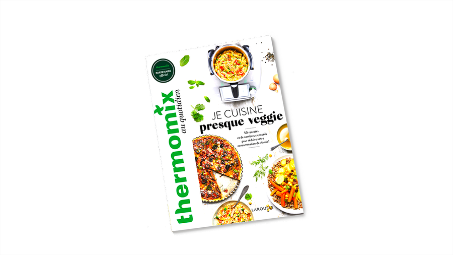 Livre Thermomix - Presque Veggie (Larousse)