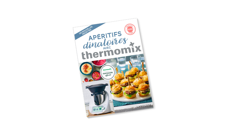 Livre Thermomix - Apéritifs Dînatoires (Larousse)