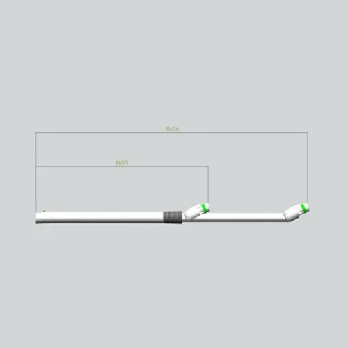 Rallonge télescopique TR7 pour aspirateur VK7