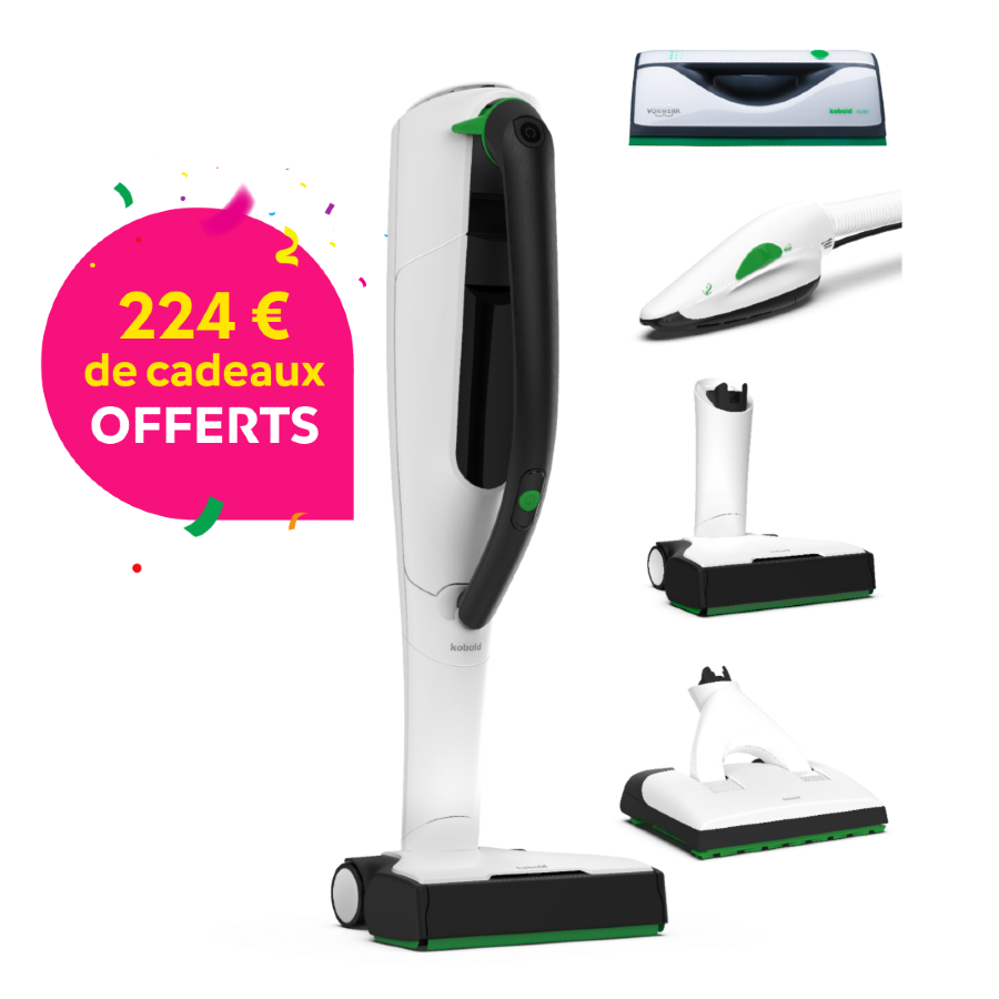 Offre Carnaval Kobold VK7 Compo 3 + accessoires offerts 224 € - Février