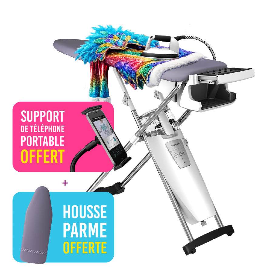 Offre Février Laurastar : centrale vapeur + housse et support offerts