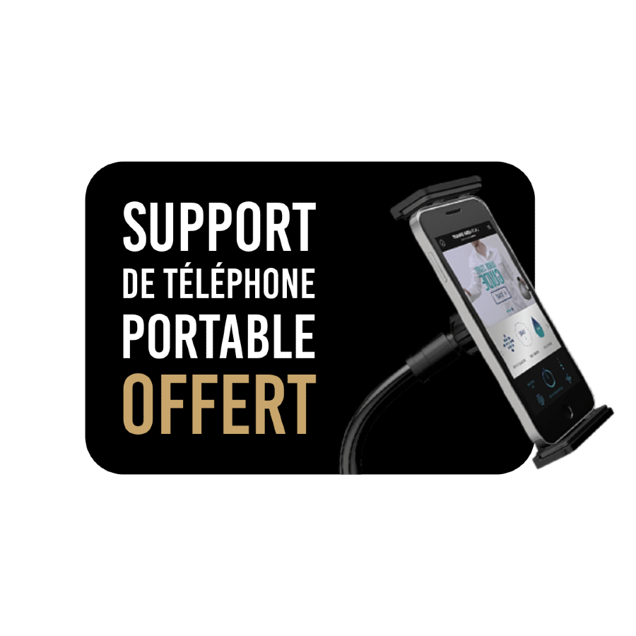 Offre Laurastar Août SMART M : housse BOSS et support téléphone offerts