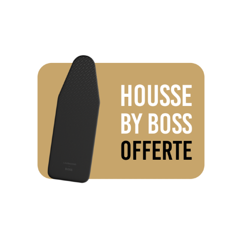 Offre Laurastar Août SMART M : housse BOSS et support téléphone offerts