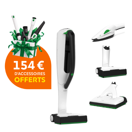 Kobold VK7 Composition 2 + 4 accessoires offerts (154 €) – Novembre 2026