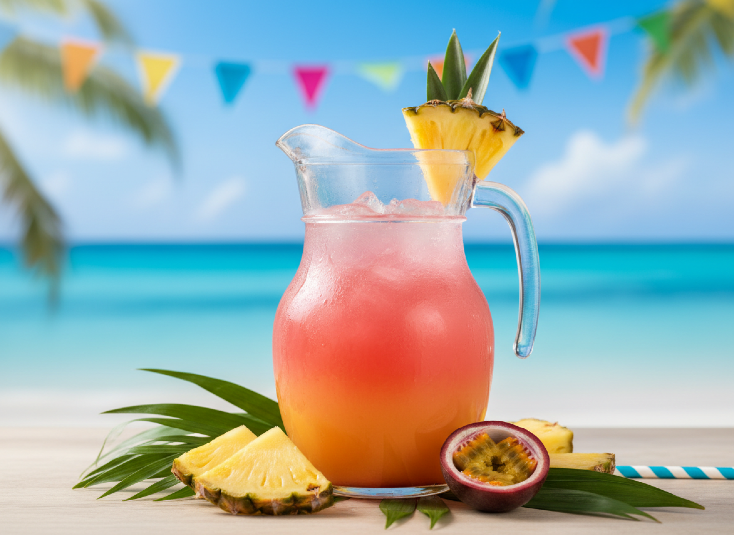 Cocktail Tropical Passion Caraïbes au Thermomix