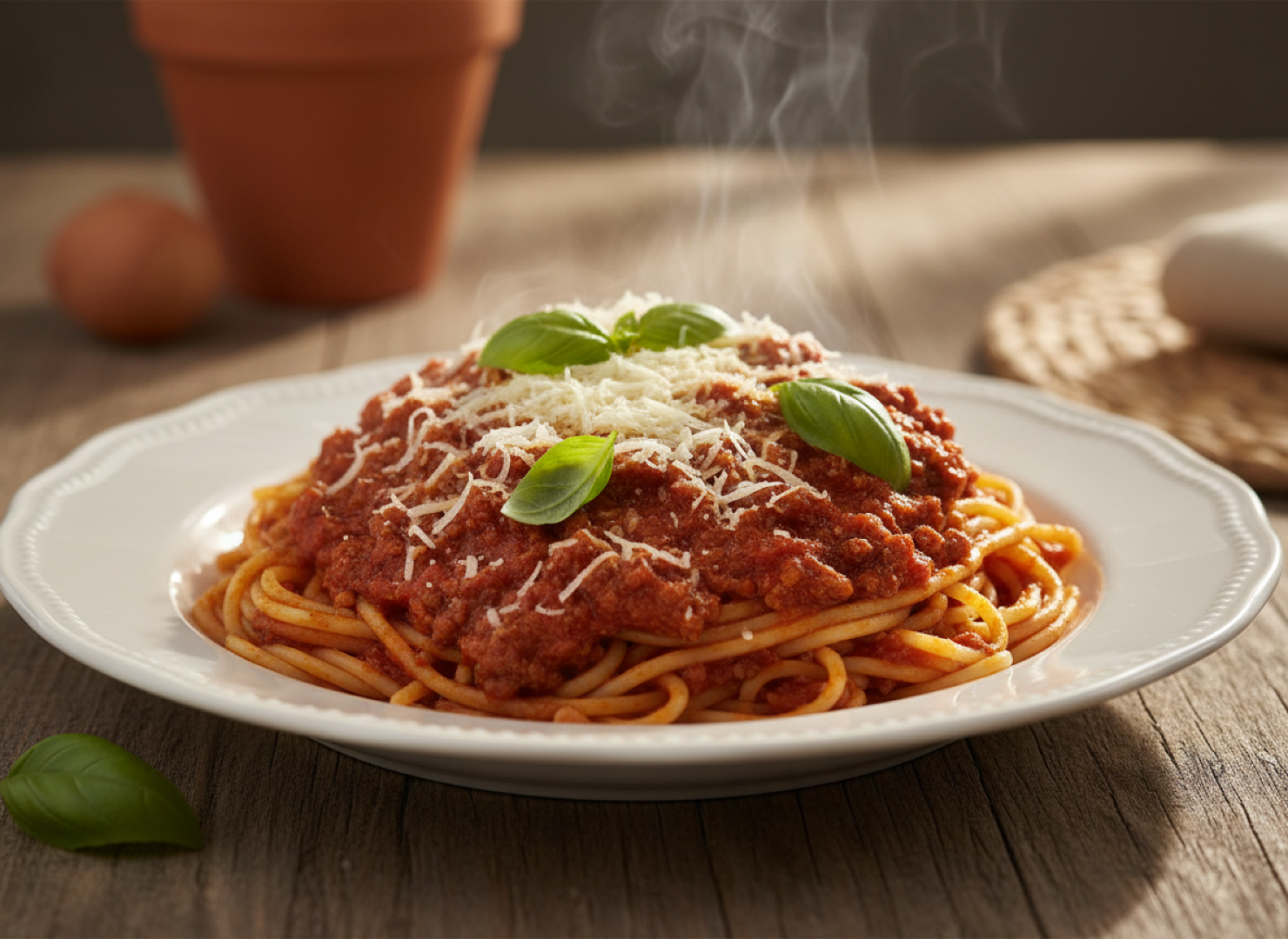 Pâtes bolognaise maison au Thermomix®