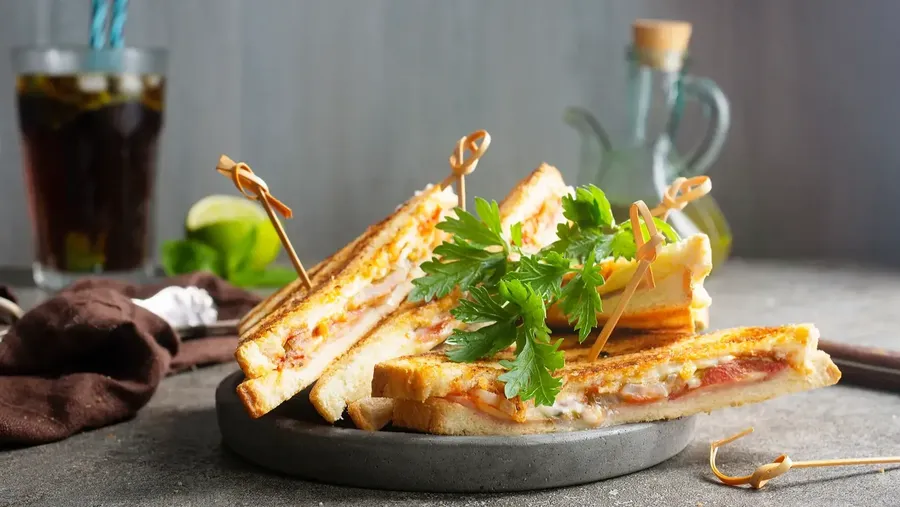 Tartines Croque-Monsieur au Thermomix