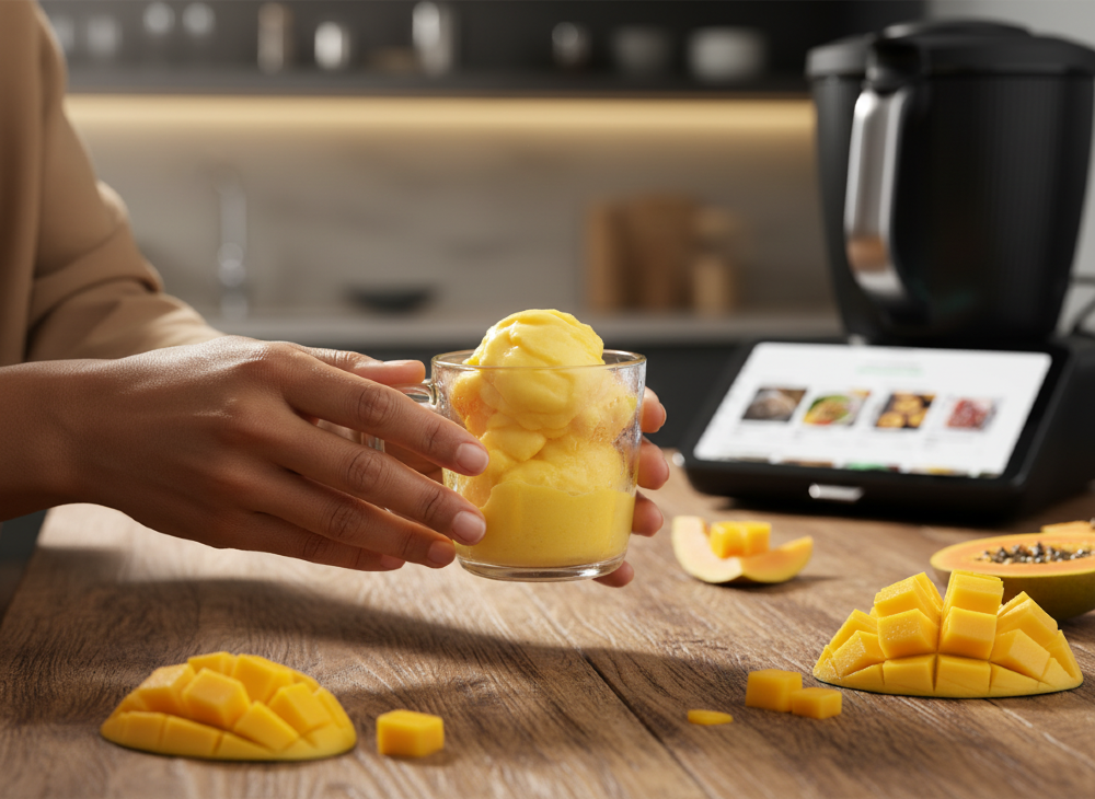 Réussir ses sorbets maison même par forte chaleur avec le Thermomix®